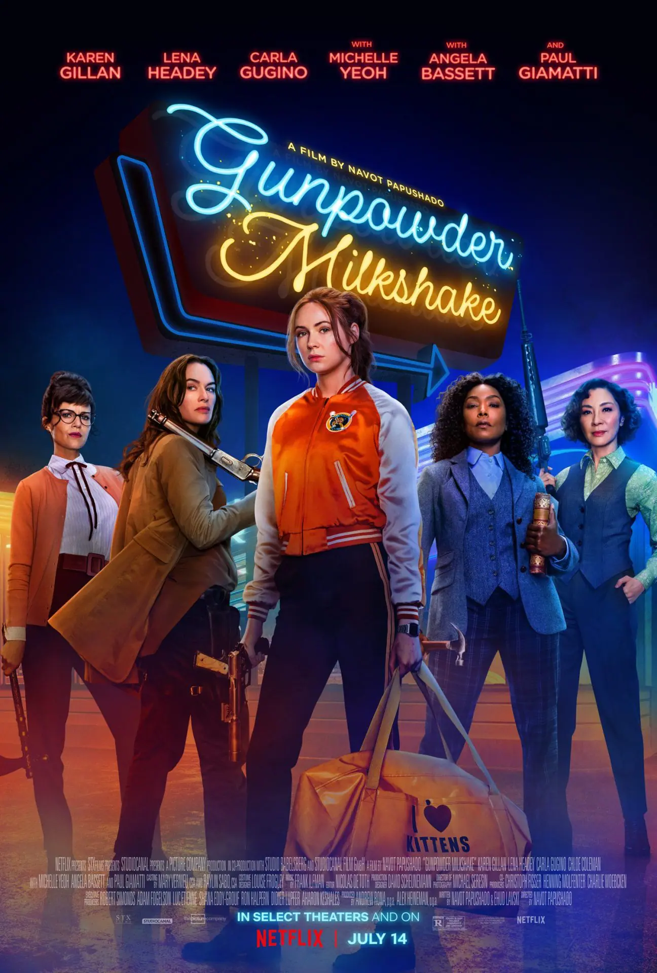 ดูหนัง นรกเรียกแม่ Gunpowder Milkshake (2021)