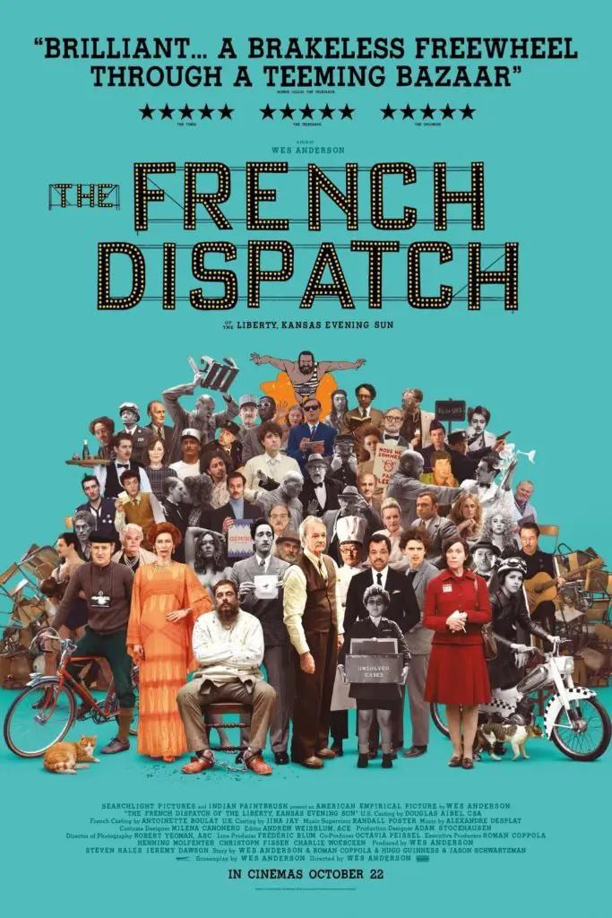 ดูหนัง ก๊วนข่าวหัวเห็ด The French Dispatch (2021)